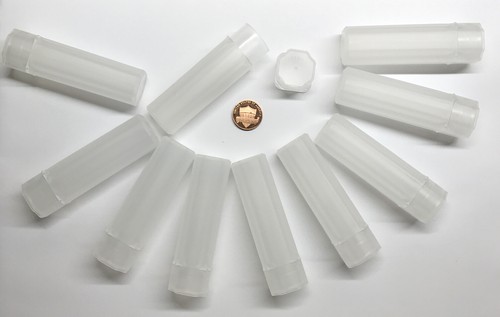 10  Coinsafe Brand Square White Plastic  Nickel  Size Coin Storage Tube Holders C6b2098d E31e 4959 925d 651f65bab579.21a77507056e88895f12c447e16f132d