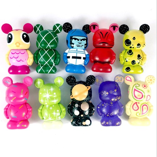 Random 5Pcs Disney Vinylmation JR Mickey mystery small world 1.5'' figure toys - Picture 8 of 8
