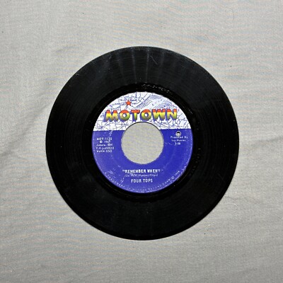 Four Tops:I'm in a different world/Remember when:US Motown:1968 VERY RARE