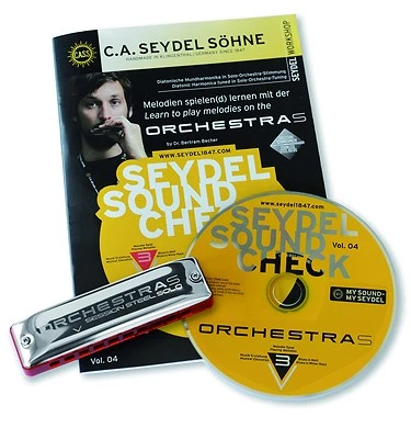 C.A. Seydel Söhne Beginner Pack Orchestra S Soundcheck Vol. 4 Harmonica
