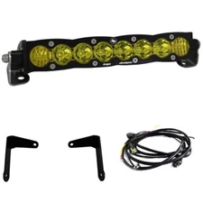 Baja Designs S8 10" Driving/Combo Amber LED Light Bar Kit Can-Am Maverick X3