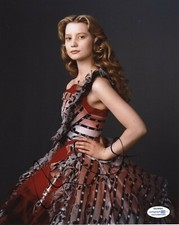 Mia Wasikowska Alice in Wonderland Autographed Signed 8x10 Photo ACOA 2020-12