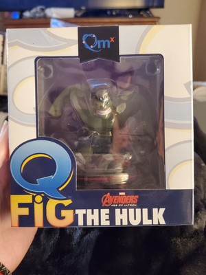 The Hulk Marvel Avengers Q-Fig QFig Vinyl Figure QMX ORIGINAL BOX Age Of Ultron
