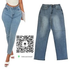 Fashion Nova Classic Tapered Mom Medium Blue Wash Denim Mom Jeans- size 9/29