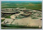 Airplane Postcard Charles de Gaulle Airport Aerial View Roissy Pi Card #338 GL2