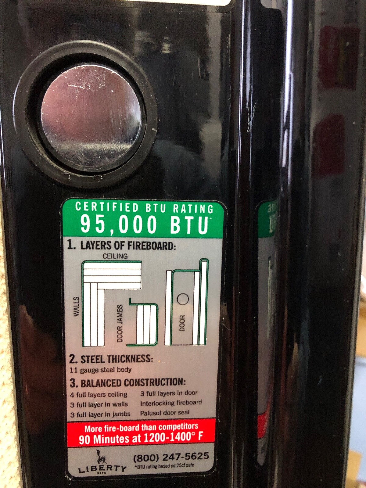 Cabela's "Ambassador" Series (by Liberty) Gun Safe eBay