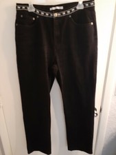 Tommy Hilfiger "T.H." SpellOut Waistband Logo Jeans Black Womens 16 32Wx31L 