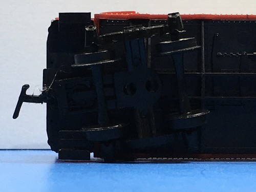 HO Scale “ATSF Santa Fe” 7240 Wide Vision Freight Train Caboose Car #1 - Picture 11 of 12