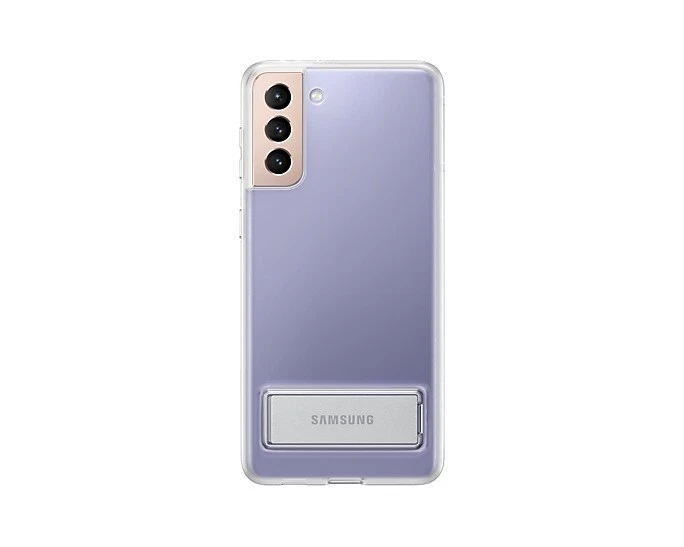 NEW'C Cover per Samsung Galaxy S21 FE 5G Gel TPU in silicone ultra trasparente e 2 × vetro