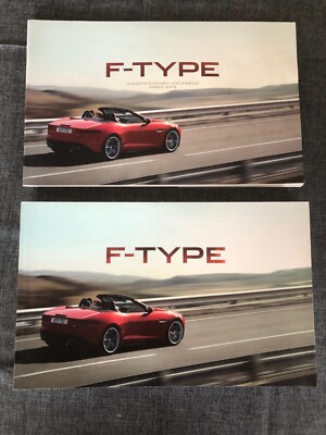 Prospekt  Jaguar F-TYPE + Preisliste  · 03/2013