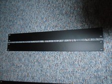 LOT OF 2 MIDDLE ATLANTIC 1U STEEL BLANK PANEL FOR 19" RACKS