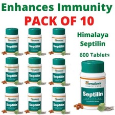 10 x Himalaya Septilin 60 Tablets  Total 600 Tablets 