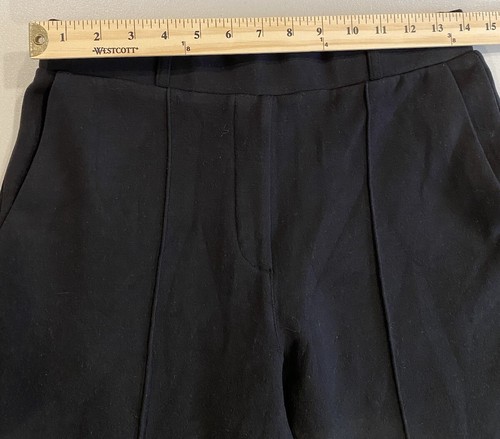 NEW OGL Pants Womens Medium High Waist Flare Pull On Workwear Old Money Travel - Picture 4 of 7