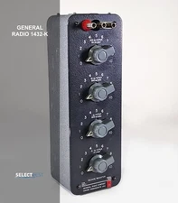 GENERAL RADIO (GENRAD) 1432-K 0-1111 Ω DECADE RESISTOR ****LOOK**** (REF.: 818L)