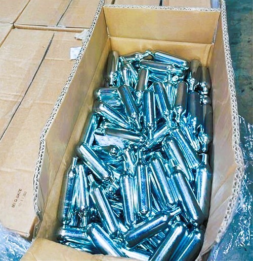 Birzman Zacoo 16g CO2 threaded Cartridges 16 gram C02 for Road / Gravel