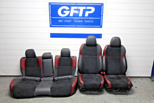 15-21 Subaru Wrx Sti Oem Complete Seat Set Front Rear Left Right Leather Suede
