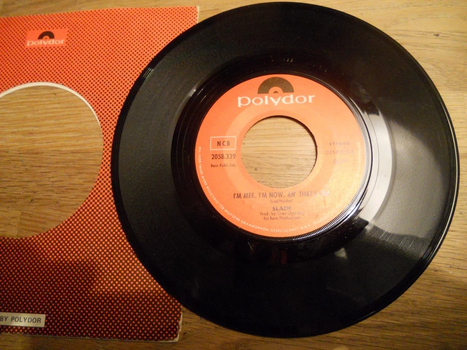 SLADE CUM ON FEEL THE NOIZE / IM MEE, IM NOW, AN THATS ORL 1973 NCB STEREO OOP* - Image 4 of 4