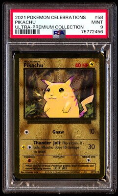 PSA9】 ピカチュウ レッドチーク 英語版 英語版初期「シャドーレス