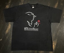 Disney VTG Tee Beauty and the Beast Broadway Musical T-Shirt XL BELLE GASTON