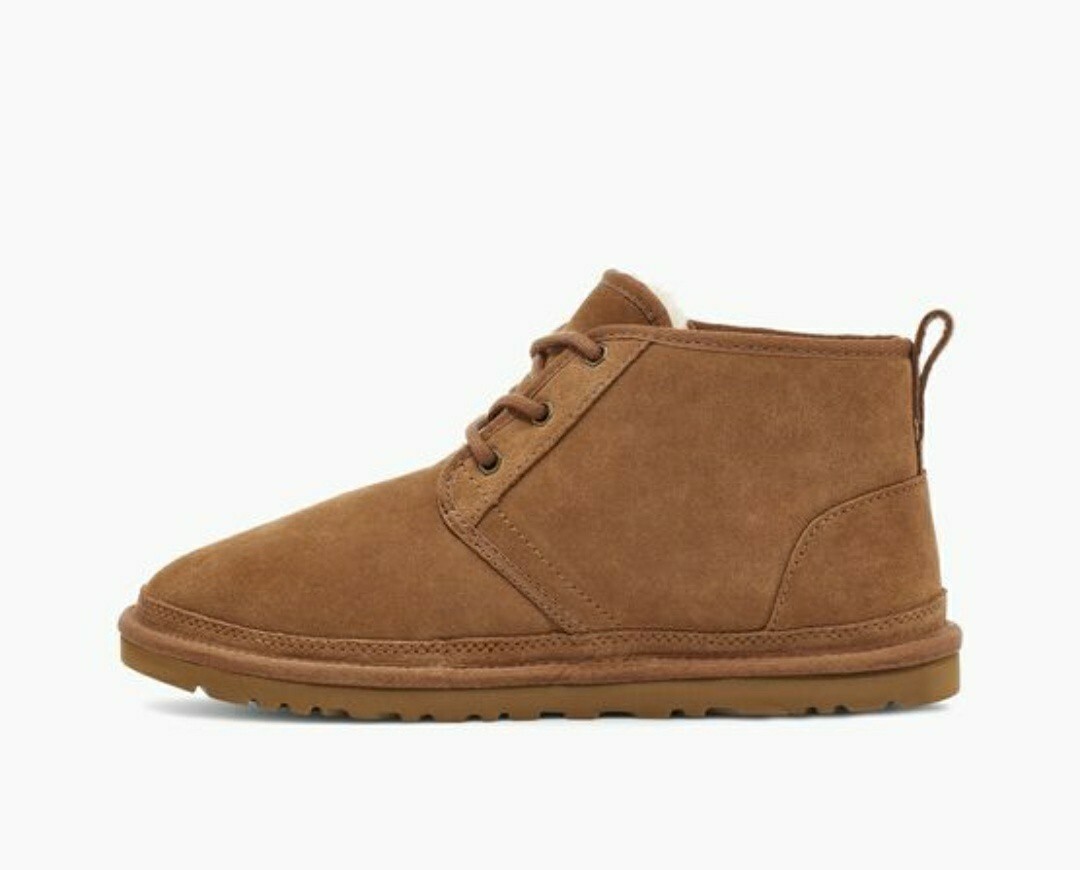 UGG Men's Neumel Classic BootsSize 8 Men's Color ChestnutPlain toeLace-up... image 4