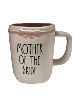 Rae Dunn Mother of the Bride pink coffee mug 18oz Artisan collection by Magenta