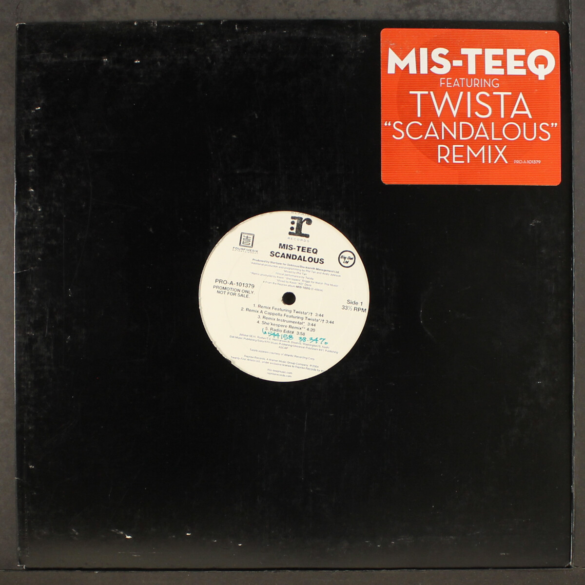 MIS-TEEQ / Scandalous LPレコード