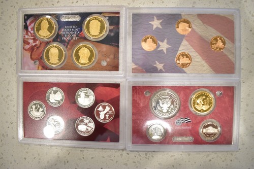 2009 US Mint Silver Proof Set in box with COA total 18 coins - Picture 8 of 9