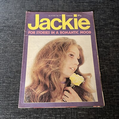 Jackie Magazine - 13 Nov 1971 Mungo Jerry Johnny Walker Mark Lester Tina Charles