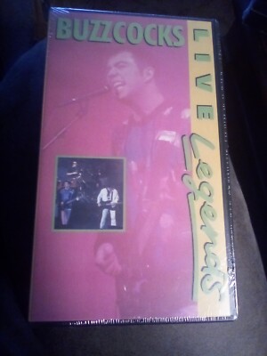 Buzzcocks - Live Legends (VHS) SEALED