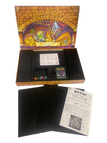 Harry Potter und der Stein der Weisen Brettspiel Mattel 2001 Gesellschaftsspiel - Bild 3 von 6