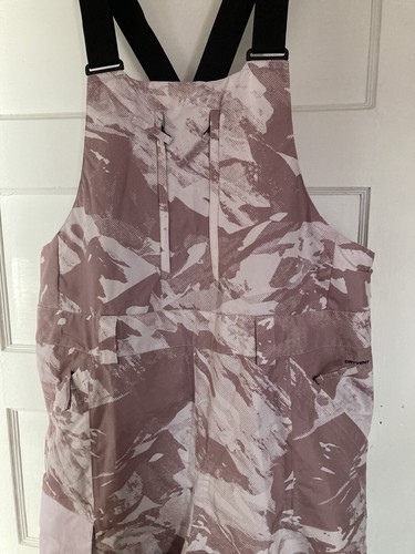 NWT North Face Freedom Women's Waterproof Shell Ski Bibs Pants Lavender Size 1X - Picture 4 of 14