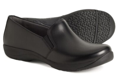 Dansko Black Leather Slip-On Loafers Dansko Linden Women main image 4