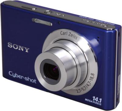 海外モデル　SONY Cyber-Shot DSC-W330　ブルー SONY Cyber-Shot DSC-W330 14.1MP Vintage Digital Camera 4× ZOOM
