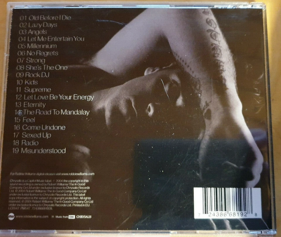 ROBBIE WILLIAMS - Greatest Hits # 19 CD BOX + CD Greatest Hits # 20 CDs - Bild 4 von 4