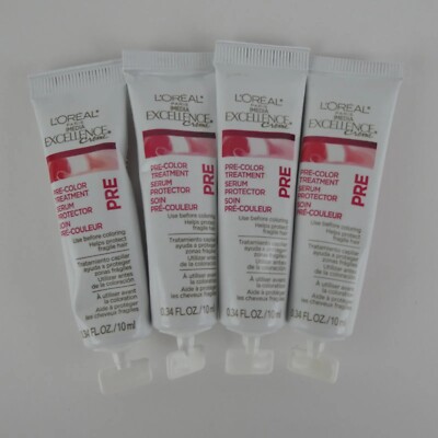 4ct L'Oreal Excellence Creme Pre-Color Treatment Serum - 0.34 fl oz