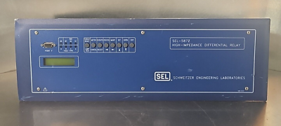 DPAC SEL-587Z High-Impedance Differential Relay PN:0587Z0X625312XX