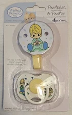 Vintage 2006 Baby Boy 6+ Months Pacifinder Pacifier Luv N' Care Precious Moments