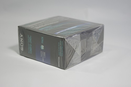 Sony HD IBM Formatted 3.5" Floppy Disk, Double Sided, New Sealed, 10 Pack NOS - Picture 3 of 3