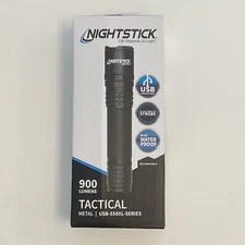 Nightstick Tactical USB Flashlight w/Holster   Blue Bayco USB-558XL BL
