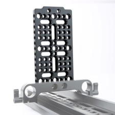 Niceyrig 1/4" 3/8" Thread Cheese Mounting Plate for Camera Tripod Rig