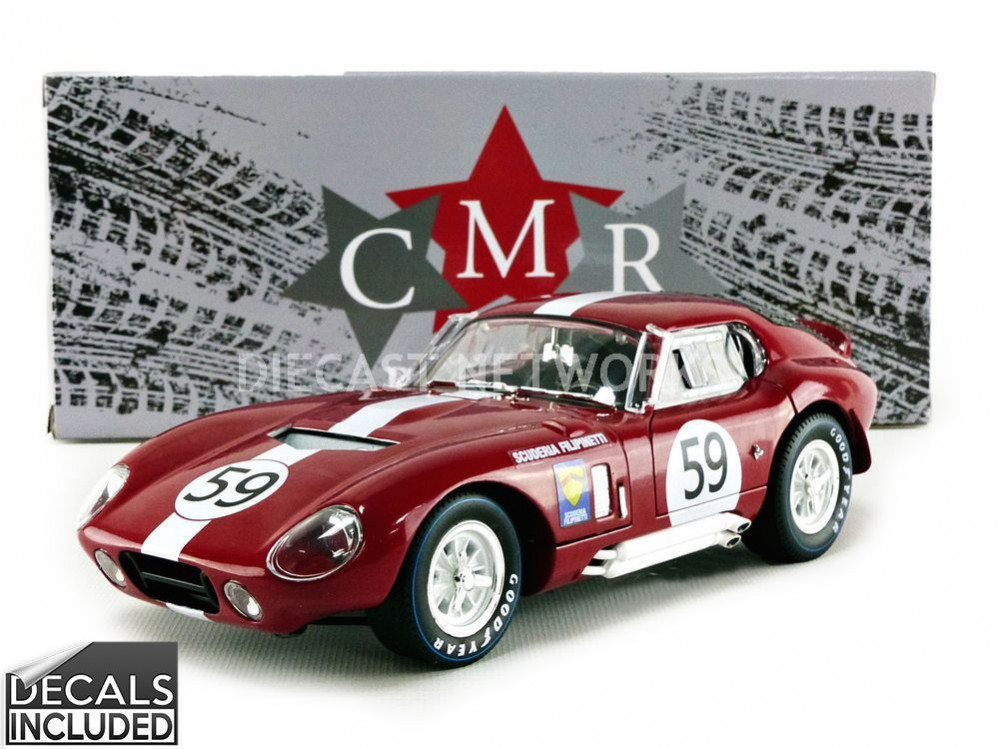 CMR - 1 18 - SHELBY COBRA DAYTONA COUPE - 24H LE MANS 1965 - CMR112 CMR - 1 18 - SHELBY COBRA DAYTONA COUPE - 24H LE MANS 1965 - CMR112