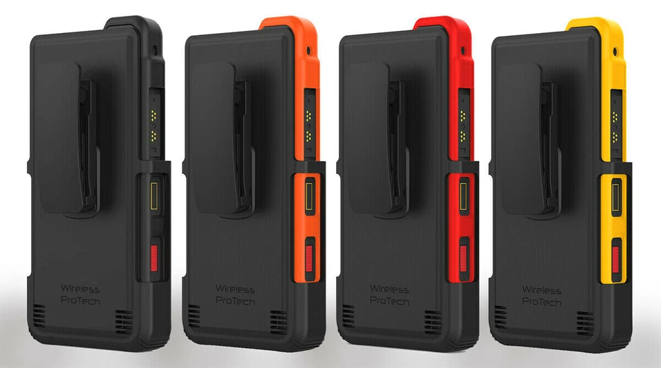 Capa Sonim XP8, coldre com clipe de cinto com estojo TPU Slim Line por Wireless ProTECH - Imagem 2 de 3