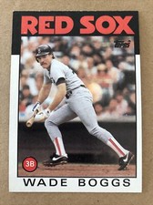 1986 Topps #510 Wade Boggs Baseball Card