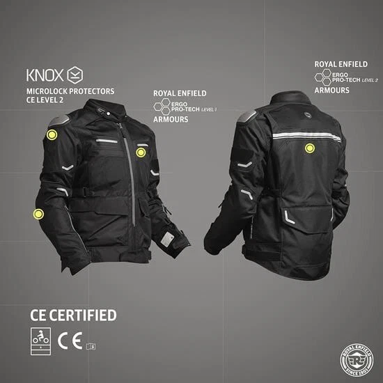 ROYAL ENFIELD CROSSROADER RIDING JACKET - Image 3 of 4