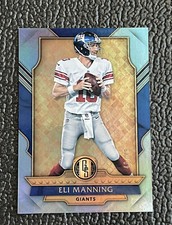 🔥1/1! ELI MANNING 2017 PANINI GOLD STANDARD PLATINUM REFRACTOR #'d 49/49!🔥