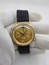 Vintage Seiko 7A48-702A Moonphase Chronograph Good Working