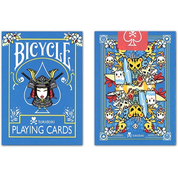 Bicycle Tokidoki 3 Blue Playing Cards | eBay