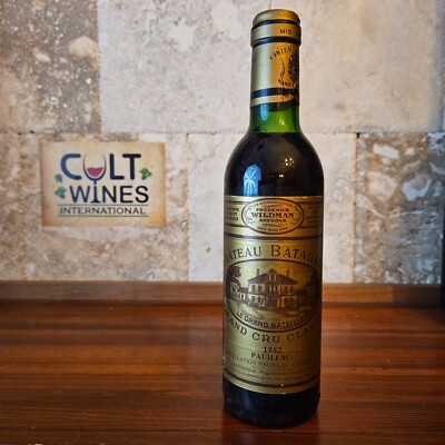 1982 Chateau Batailley Bordeaux wine, Pauillac [375mL] (2 of 3)