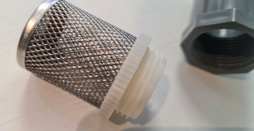 AQUARIUM STAINLESS STEEL OUTFLOW STRAINER 20 25 32 40 50 63mm, WEIR SOLVENT PIPE - Picture 8 of 10