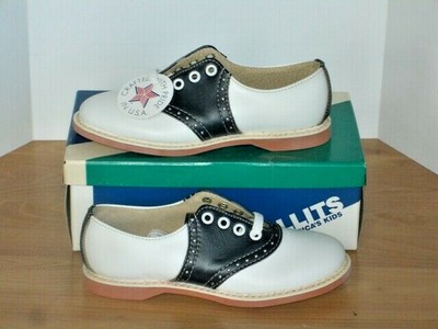 navy blue leather saddle shoes